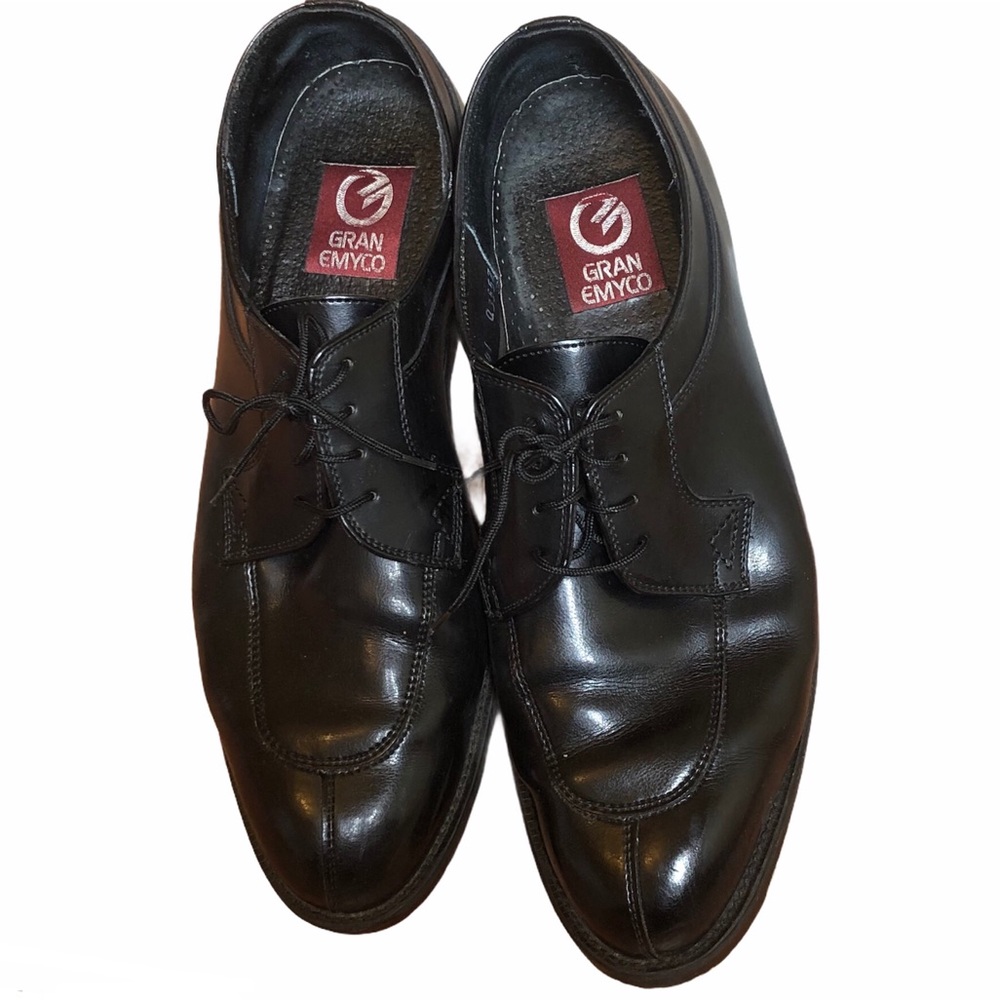 GRAN EMYCO Monterray black men’s dress shoes